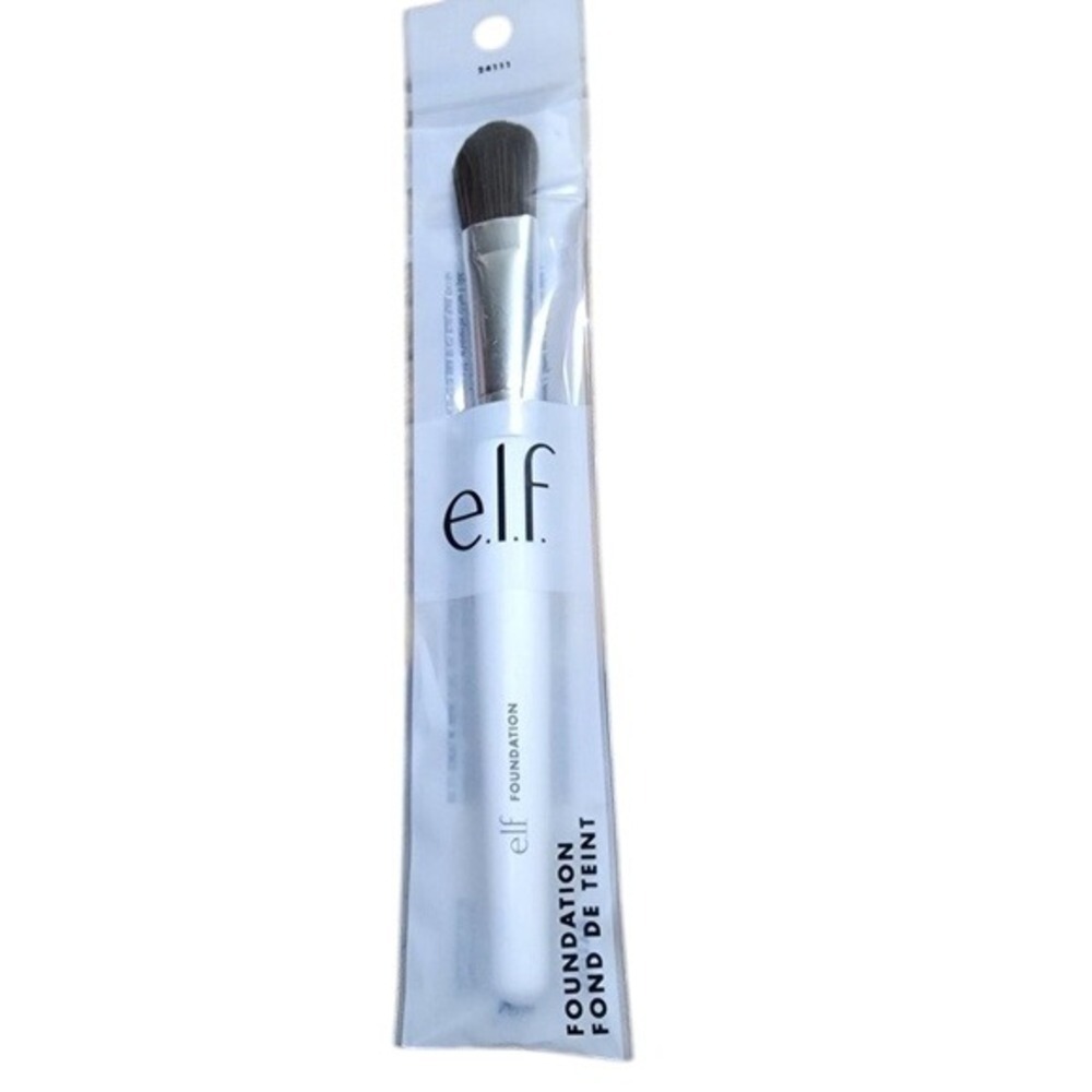 Lot of 3 e.l.f. Foundation Brushes New Sealed Synthetic Vegan Makeup‎ Tools